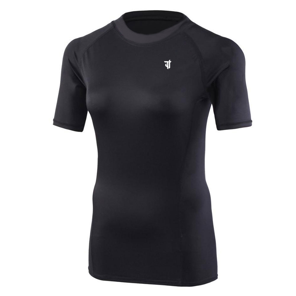 LADIES COMPRESSION SHIRT SHORT SLEEVE