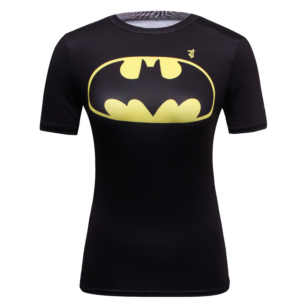 LADIES COMPRESSION SHIRT SHORT SLEEVE