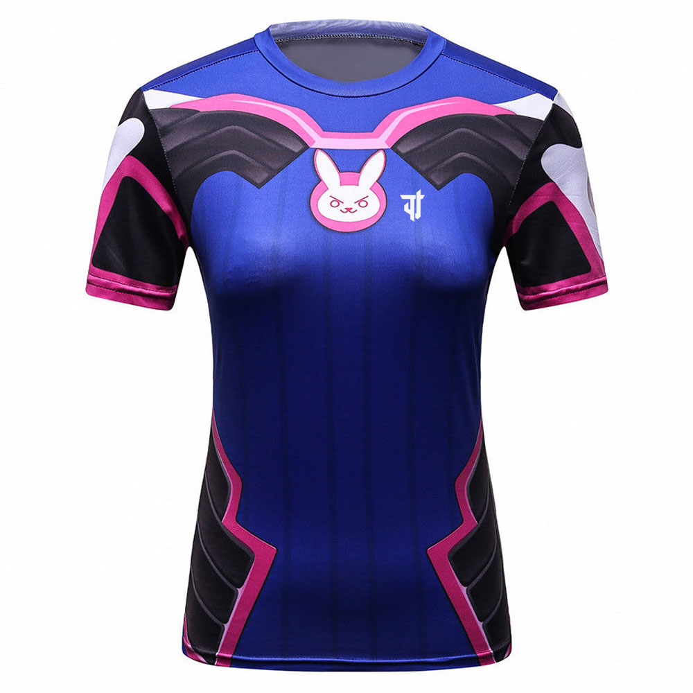 LADIES COMPRESSION SHIRT SHORT SLEEVE