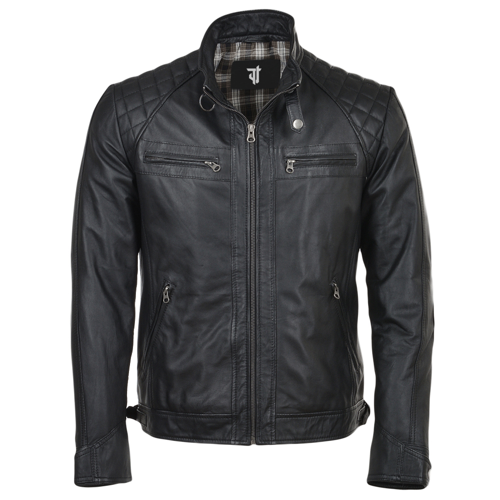 MEN LEATHER FASHION JACKETS