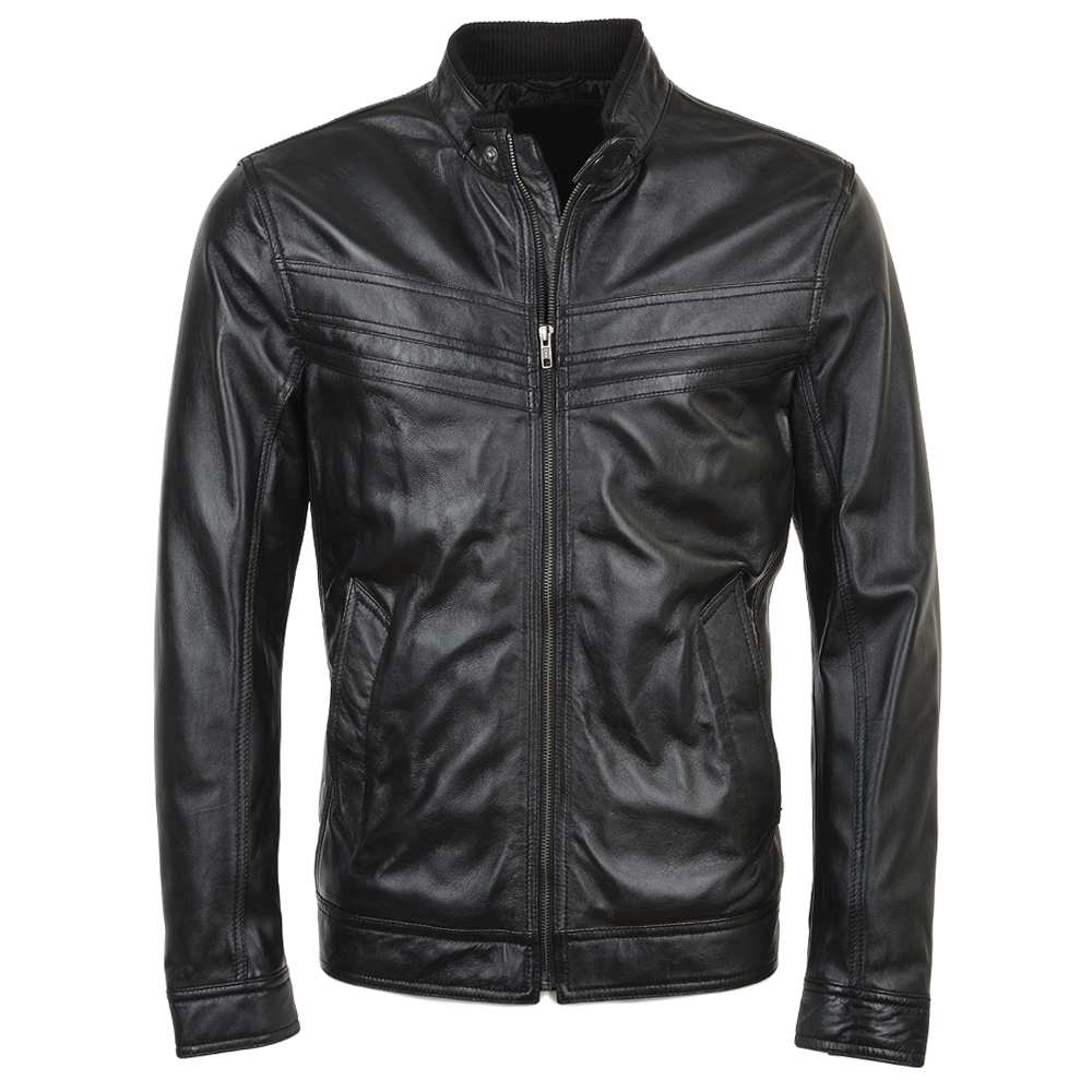 MEN LEATHER FASHION JACKETS